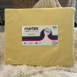 Martex Yellow Sheet Set - Twin XL